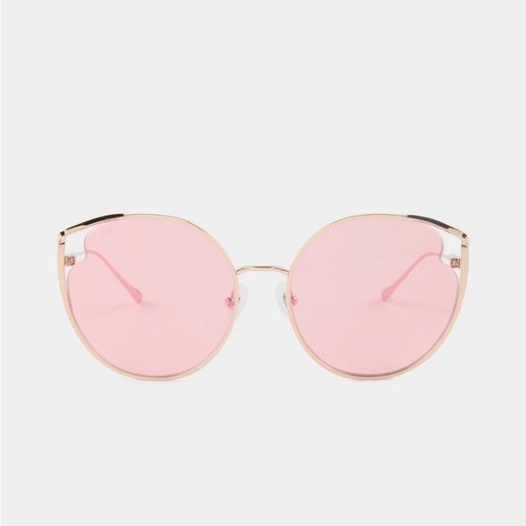 For Art’s Sake Accessories - For Art’s Sake Cat Blush Rose Gold Sunglasses